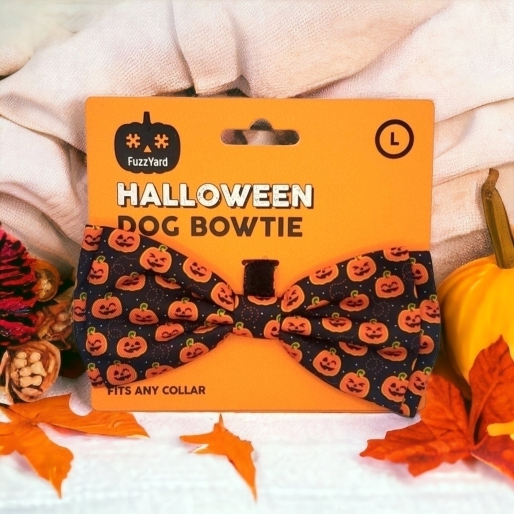 Halloween Pumpkins Dog Bowtie